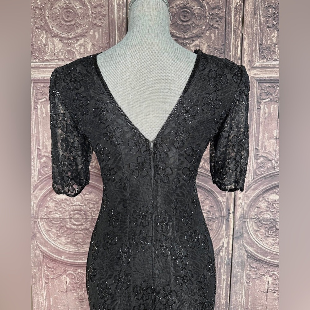 ❌SOLD ON MY IG Vintage Beaded Cocktail Dress - Picture 13 of 15